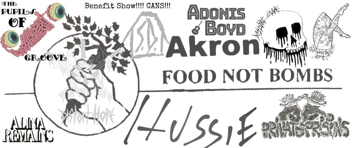 Benefit for Akron Food Not Bombs!