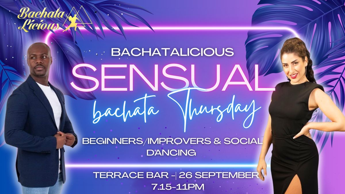  Bachata Sensual - Beginners - Improvers & Intermediate \u265b Danae & Martinez