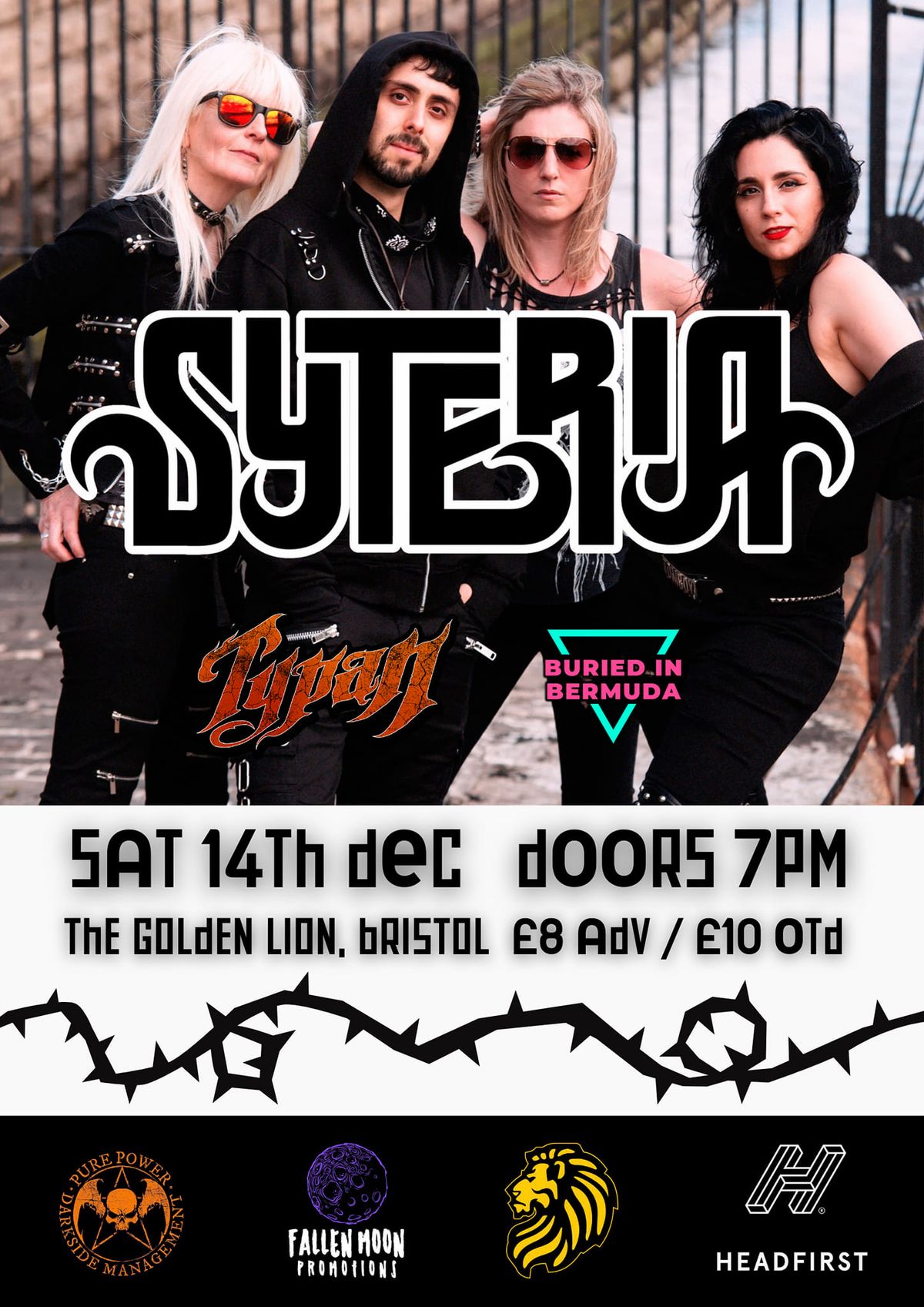 Syteria + Typan + Buried in Bermuda