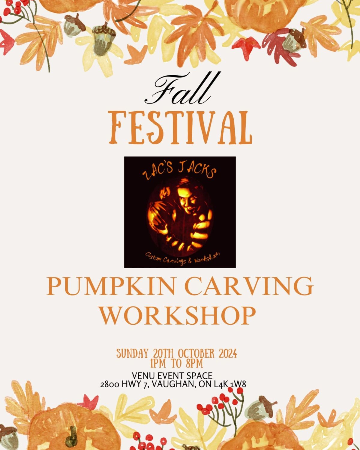 Pumpkin Carving Workshop