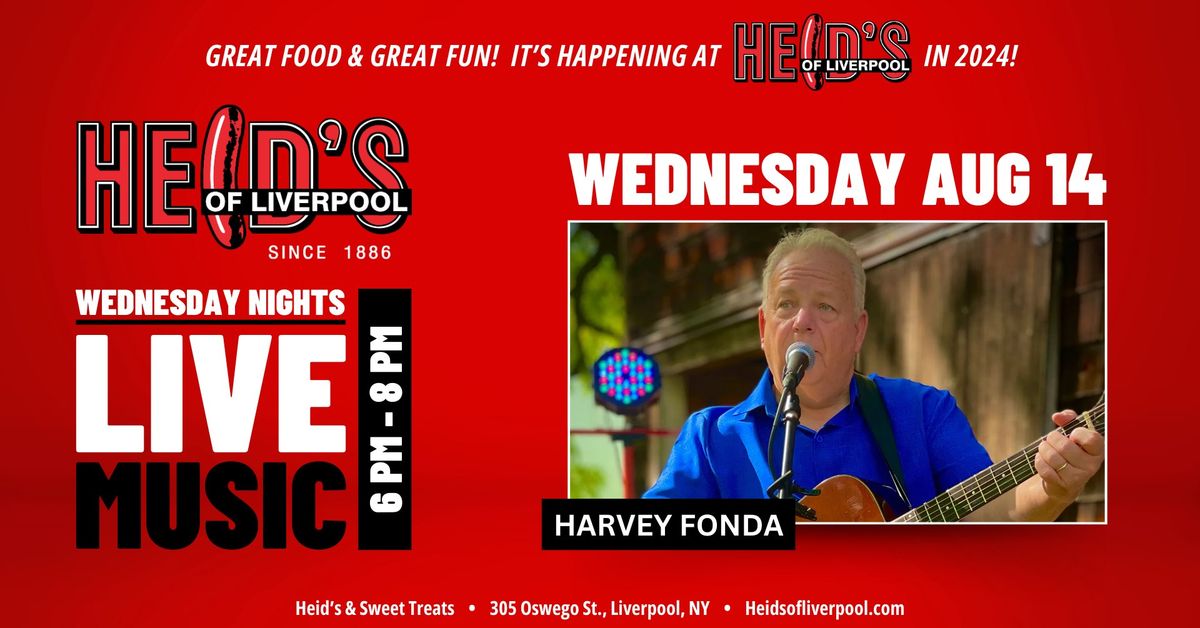 Heid's Live Music - Harvey Fonda