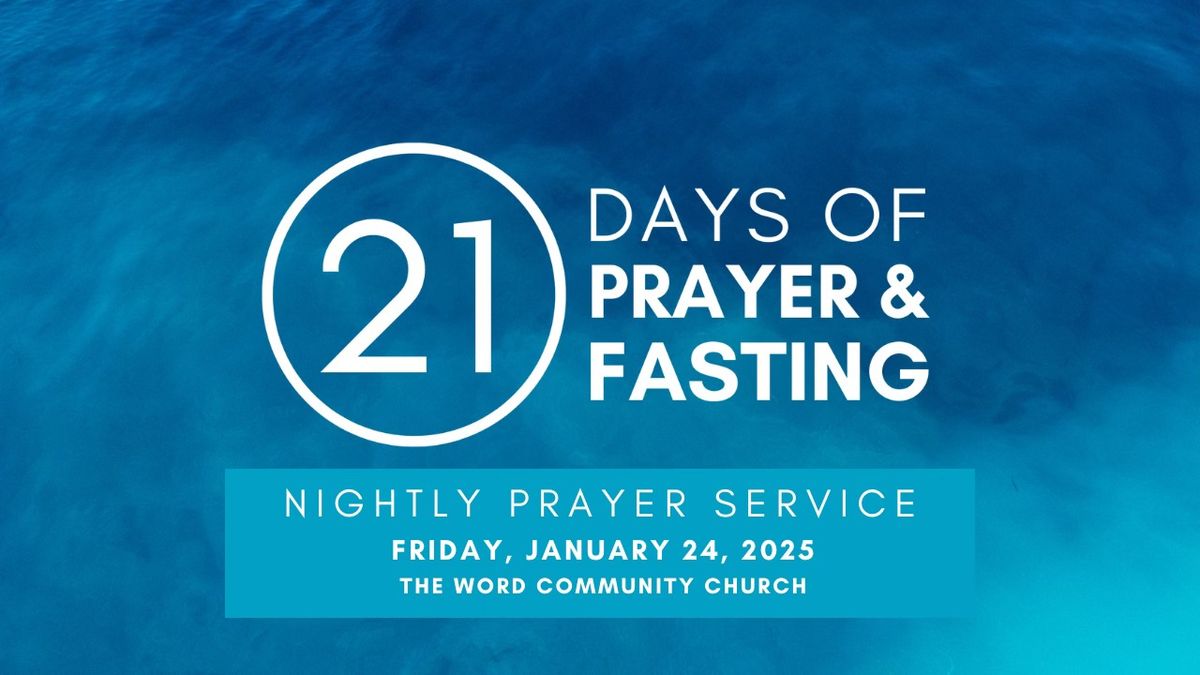 21 Days of Prayer and Fasting