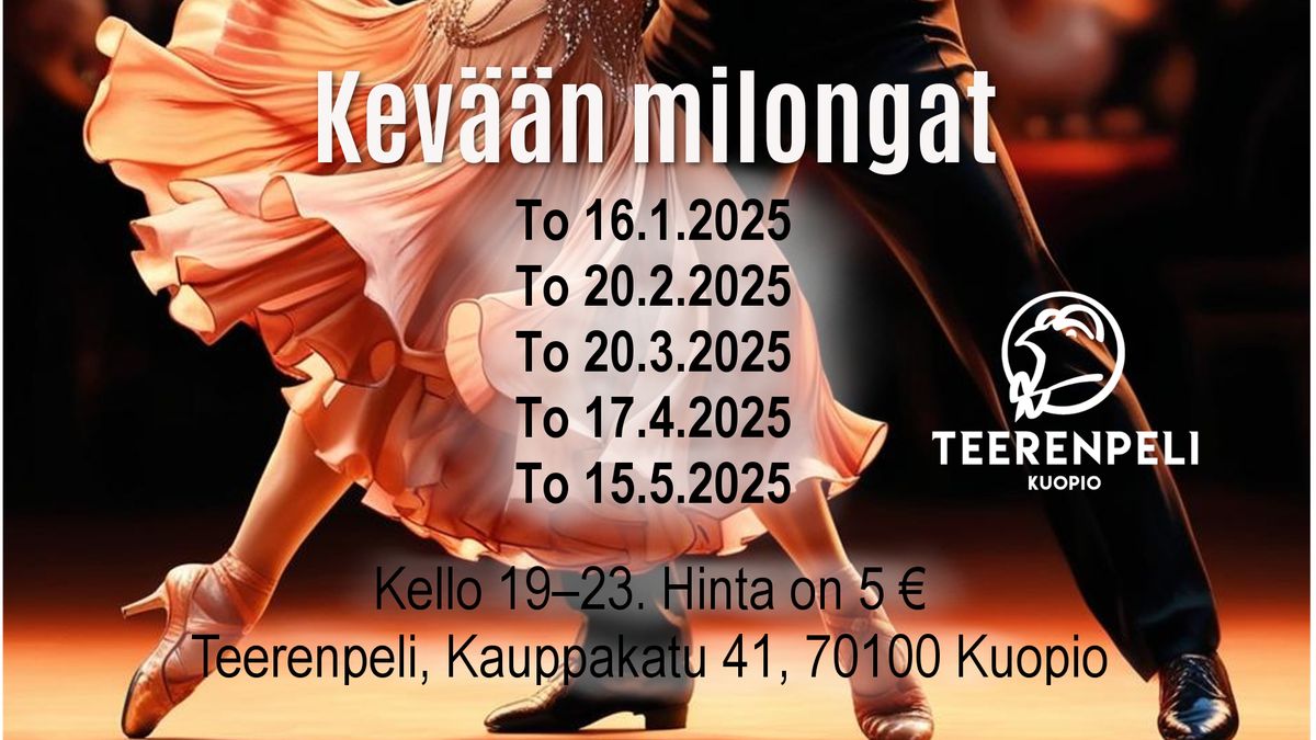 Tango Alegr\u00edan kev\u00e4tkauden 2025 milongat