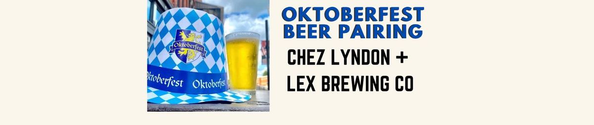 Oktoberfest Beer + Food Pairing