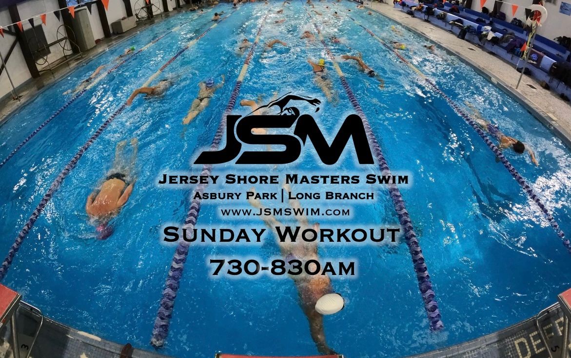 JSM\/Asbury Masters Swim: Sunday D > G Workout  (Jan 12) | 730am