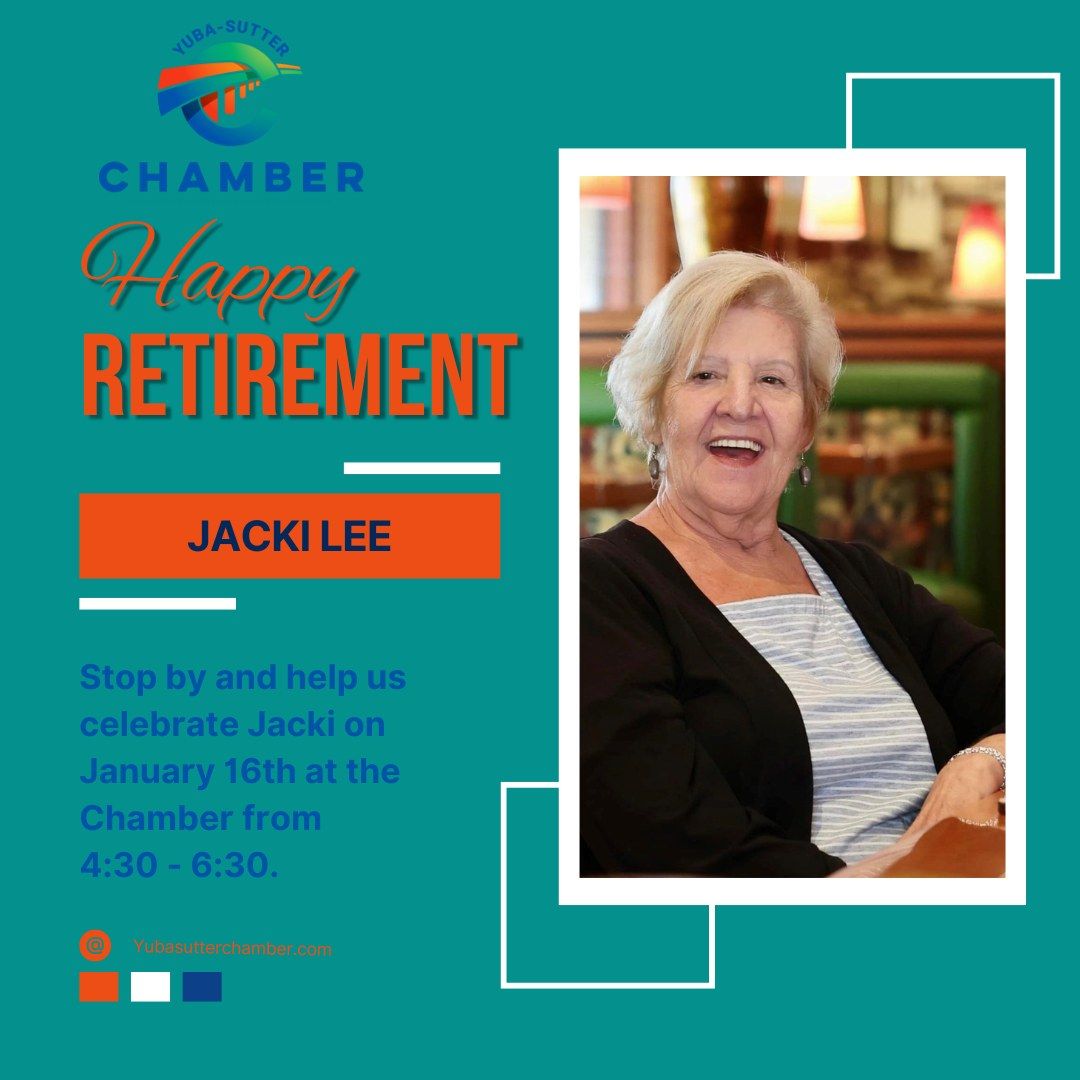 You're Invited to Celebrate Jacki Lee's Retirement!