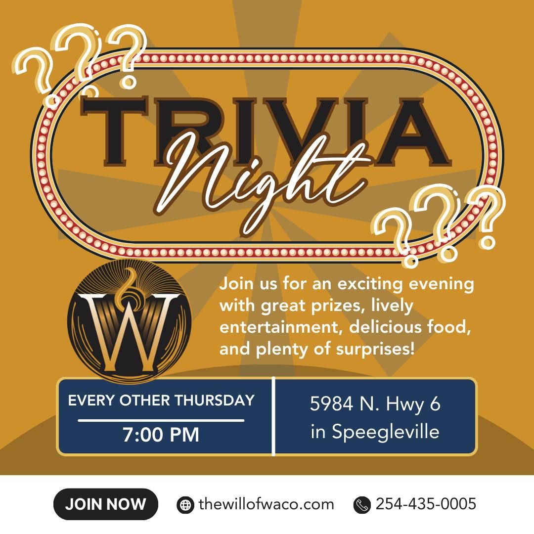 Trivia Night @ The Will