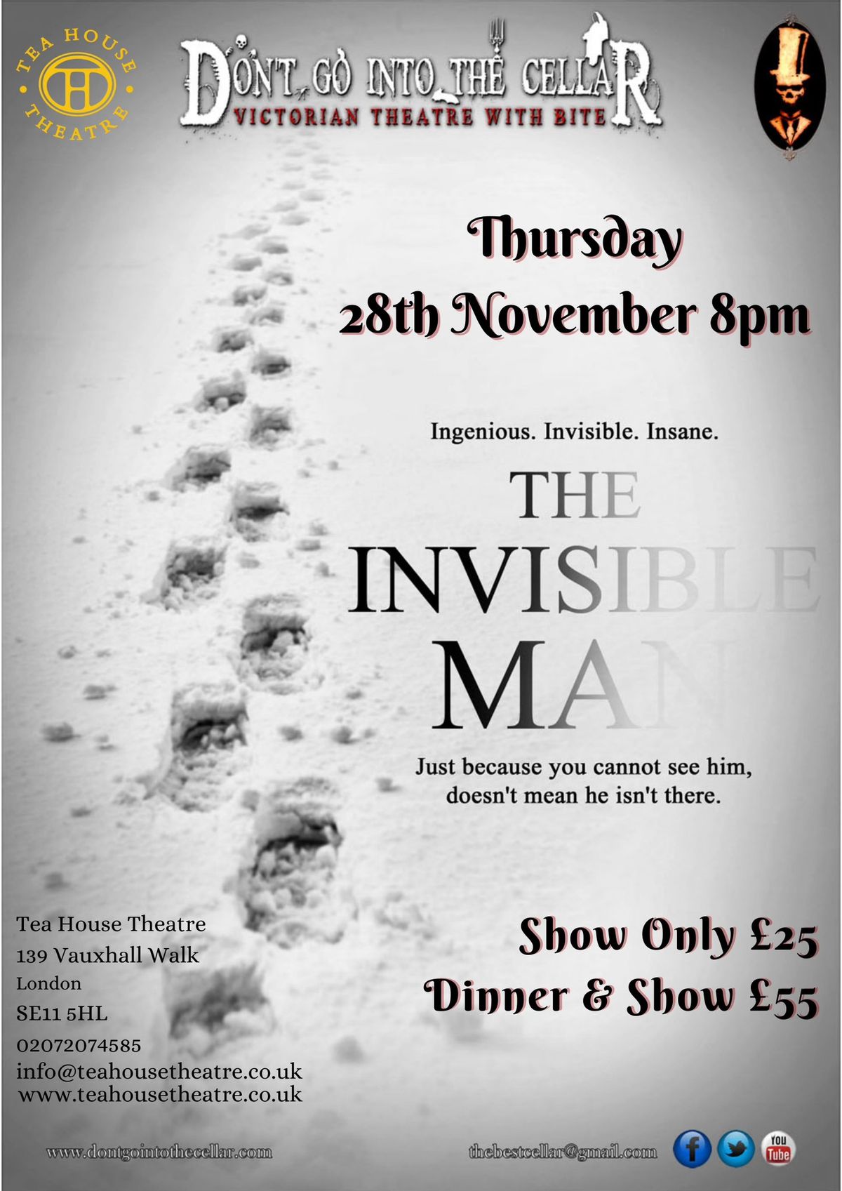 Don't Go Into The Cellar - The Invisible Man