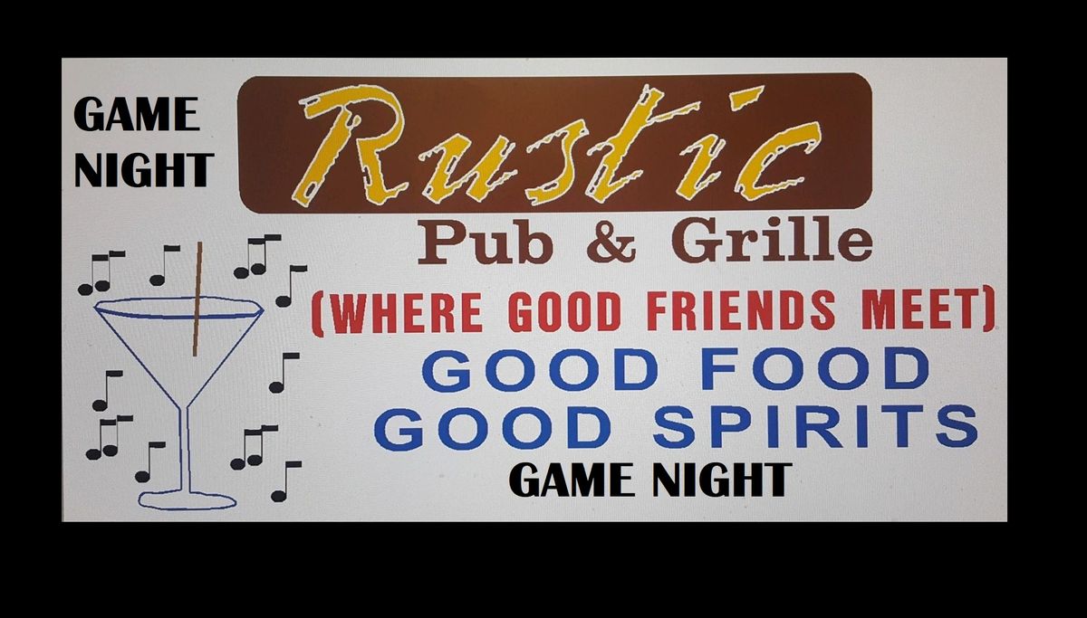 DJ PAUL - Karaoke & Music: TeamMusic-Trivia w\/Music & Karaoke! @The Rustic Pub 7pm