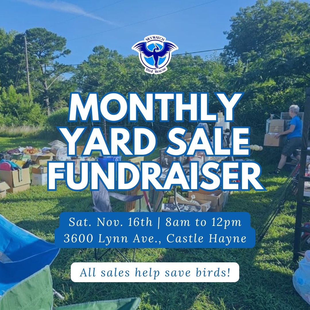 Monthly Yard Sale Fundraiser