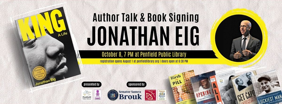 Author Talk & Book Signing with Jonathan Eig