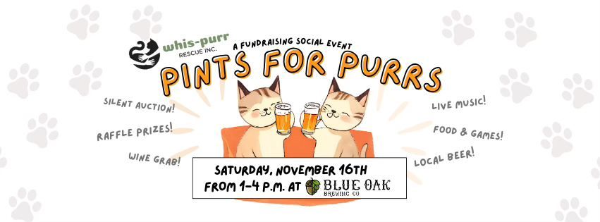 Whis-Purr Rescue's Pints for Purrs