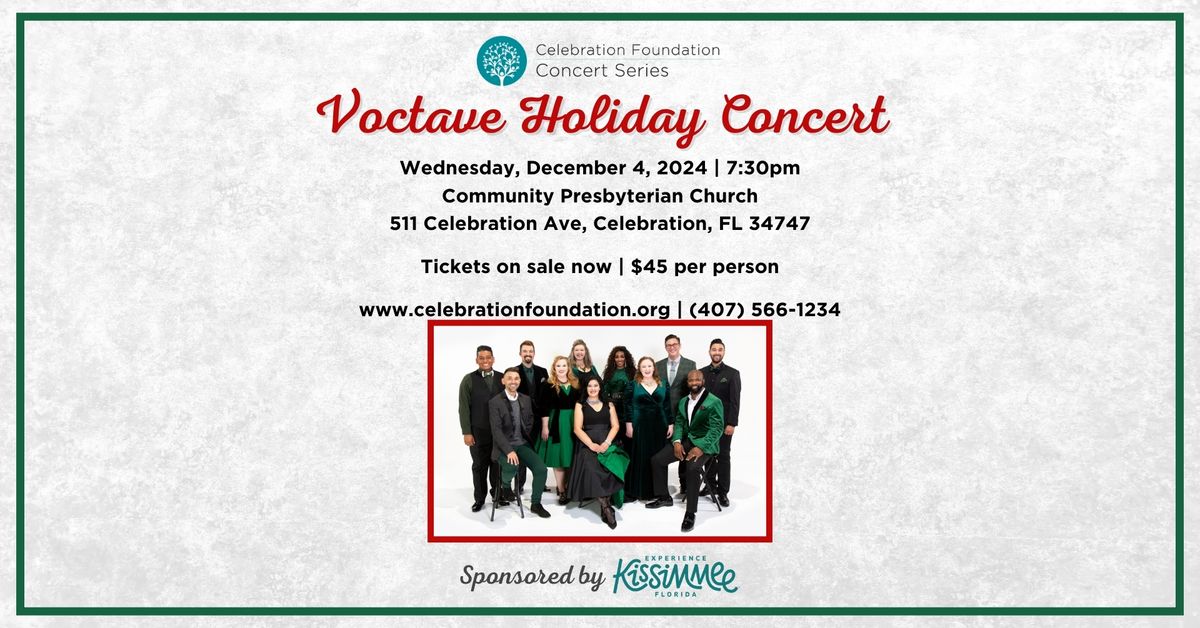 Voctave Holiday Concert