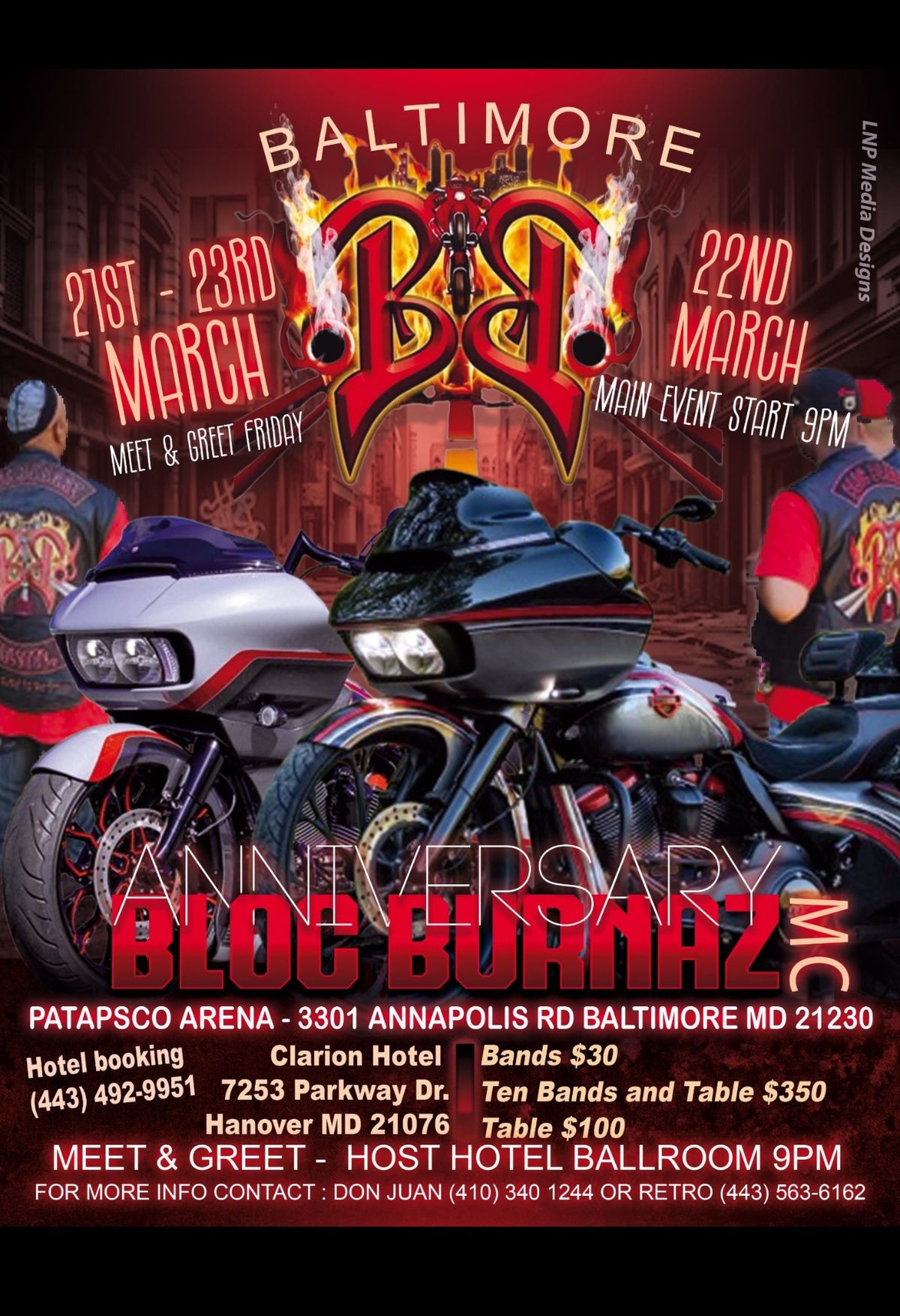 Bloc Burnaz BALTIMORE  12th ANNIVERSARY WEEKEND