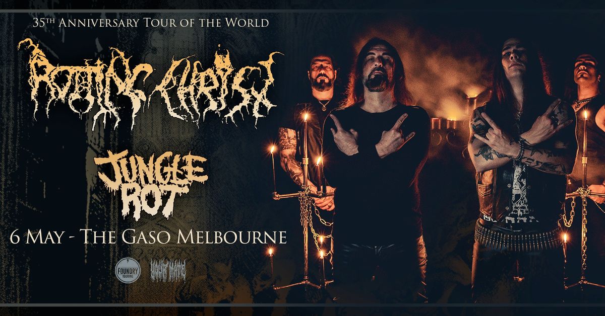 Rotting Christ (GR) & Jungle Rot (USA) Melbourne THIRD & FINAL SHOW