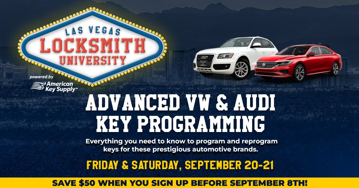 Advanced VW & Audi Key Programming