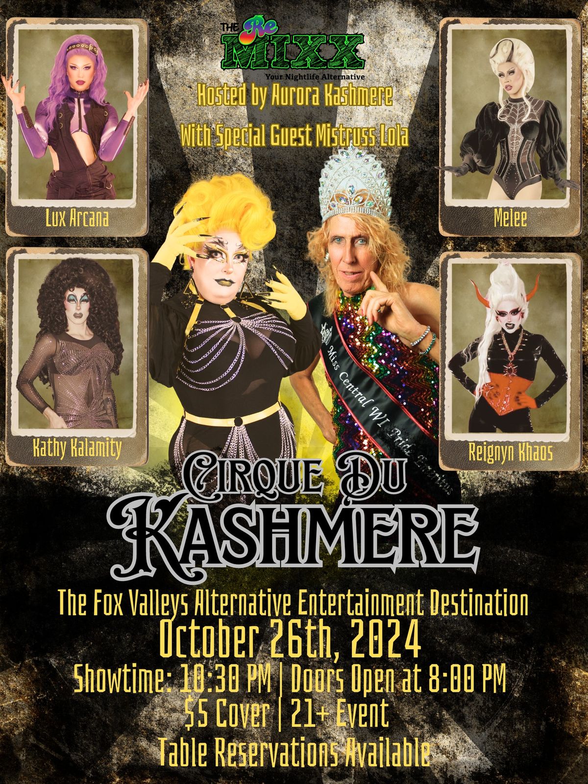 Cirque Du Kashmere October 26th