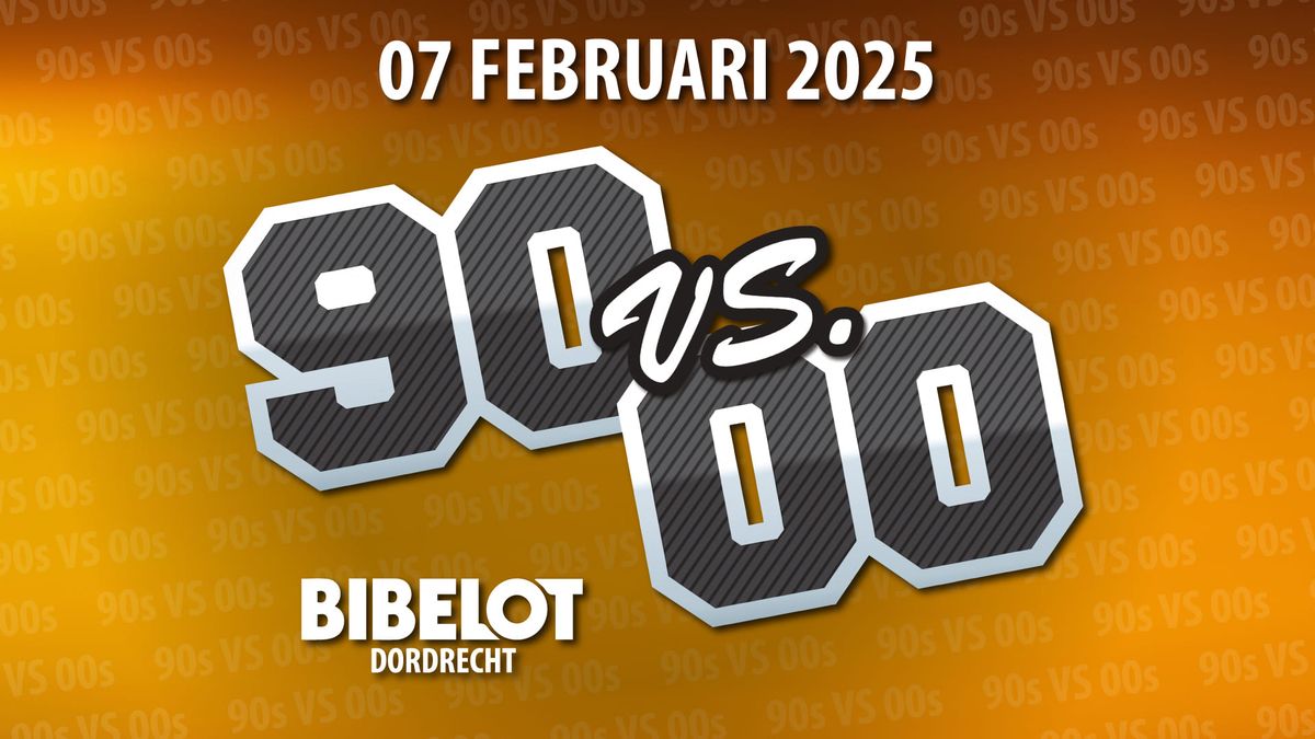 90's vs 00's | Bibelot Dordrecht