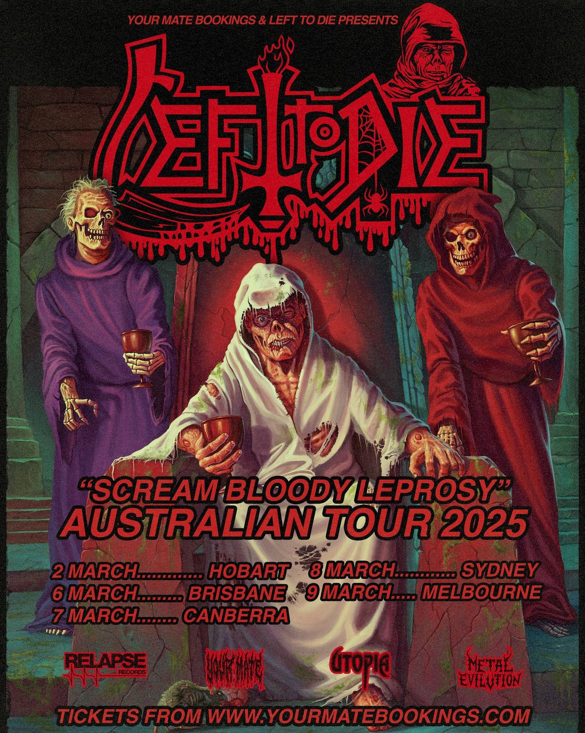 Left To Die (USA) Canberra