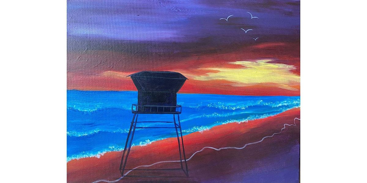 Sip and Paint: Lifeguard Tower