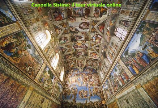 Cappella Sistina tour virtuale da casa