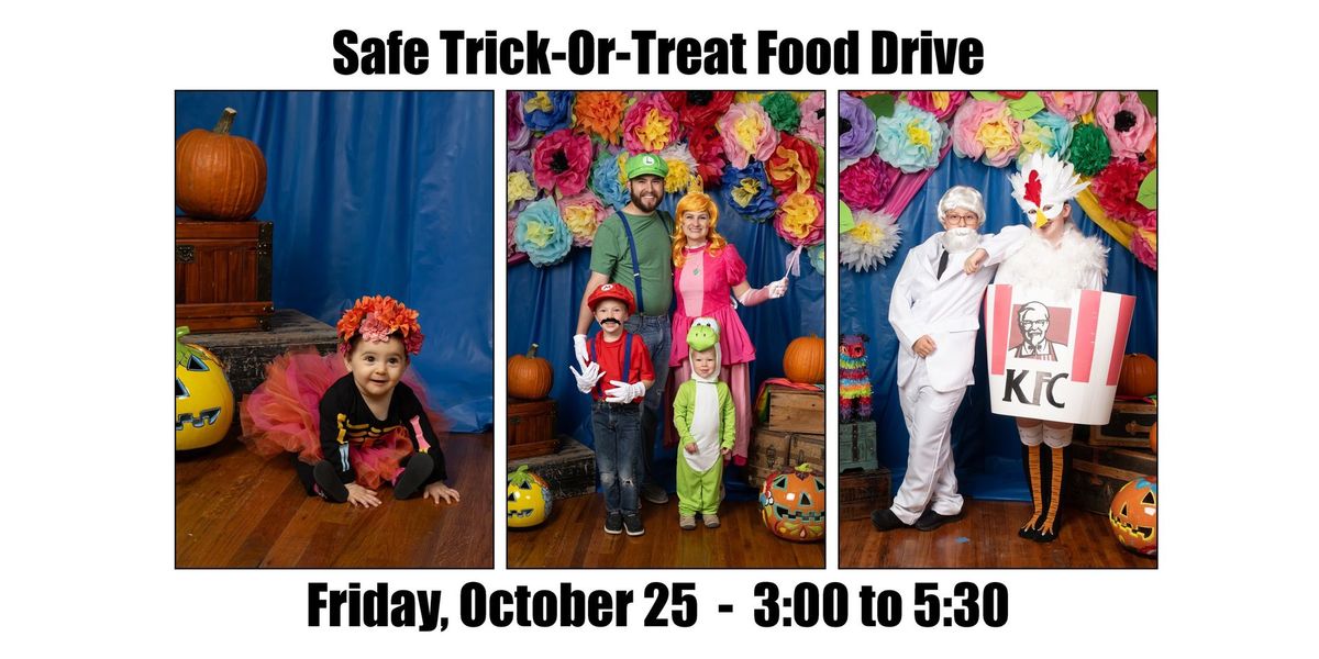 Safe Trick-or-Treat Food Drive