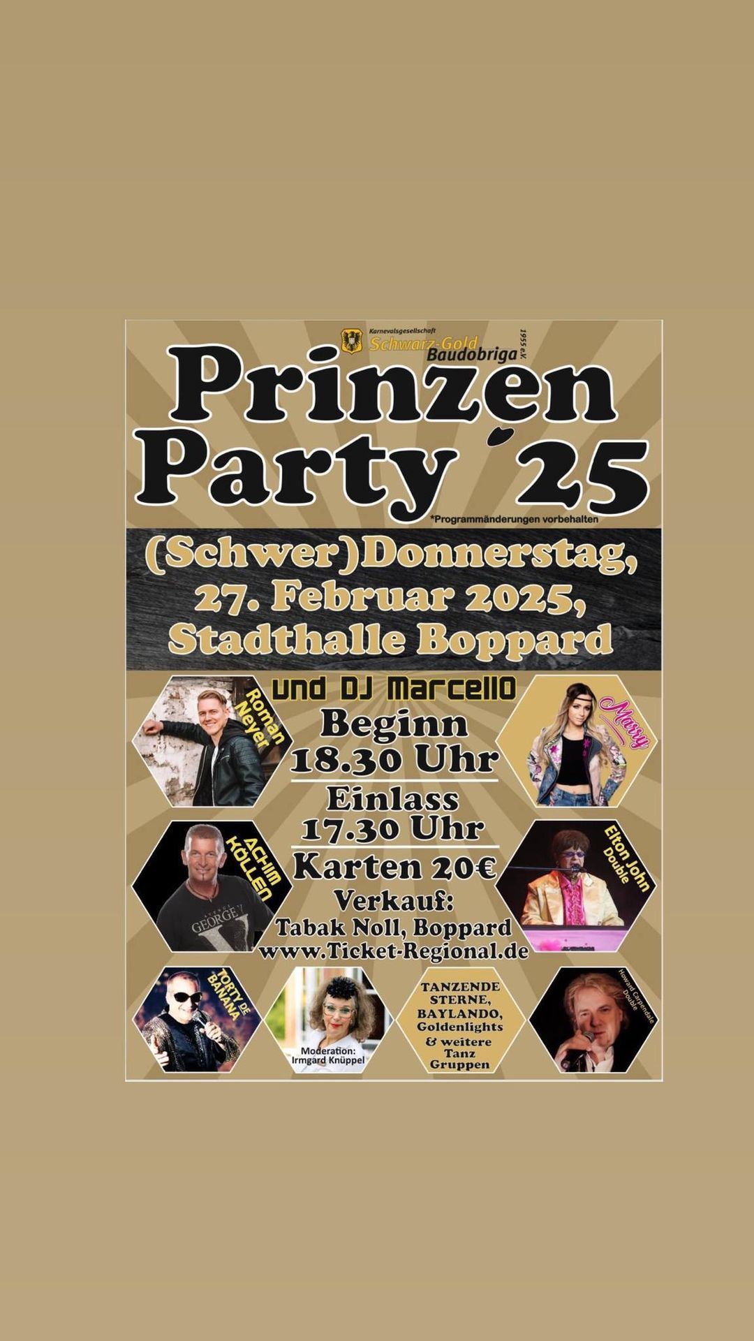 Prinzenparty 2025