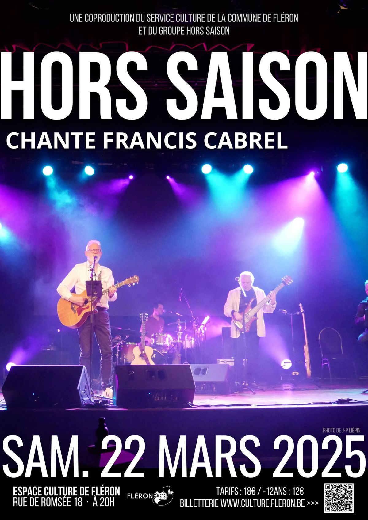 HORS SAISON chante Francis Cabrel