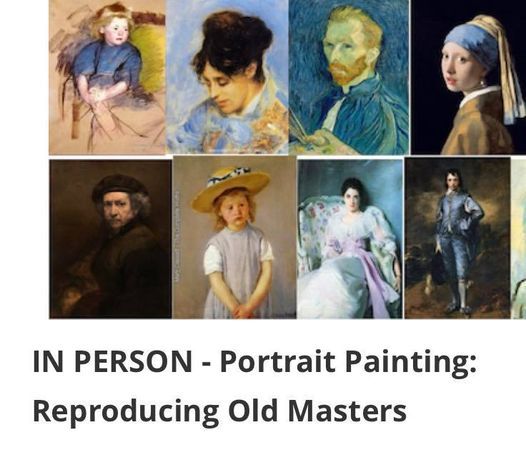 Weekly class > \u201cPortrait Painting - Recreating the Old Masters with Dr. Mohammed Bhatti