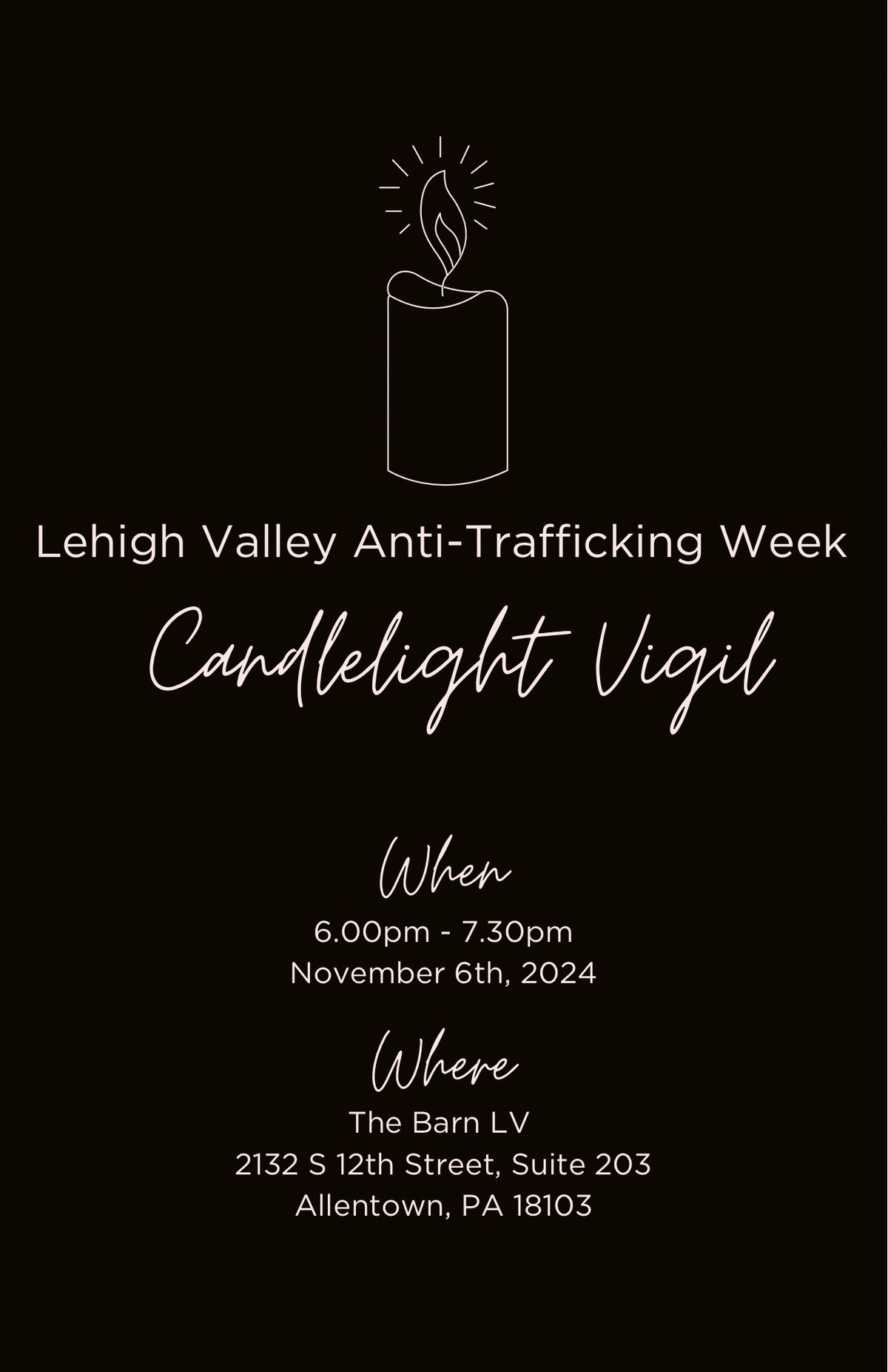 LVAT Candlelight Vigil 