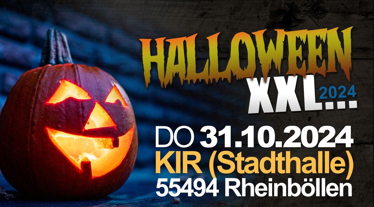 DIE XXL HALLOWEEN PARTY in RHEINB\u00d6LLEN (STADTHALLE)