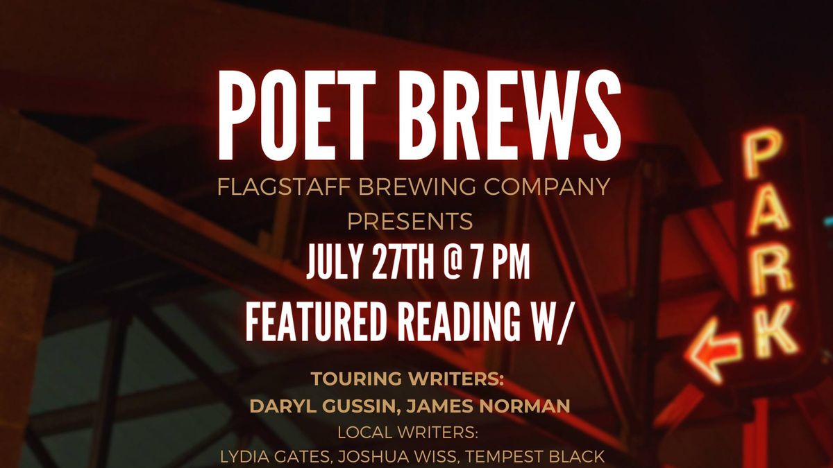 Poet Brews Featured Reading w\/ Daryl Gussin and James Norman