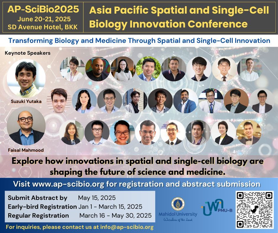 AP-SciBio2025 Asia Pacific Spatial and Single-Cell Biology Innovation