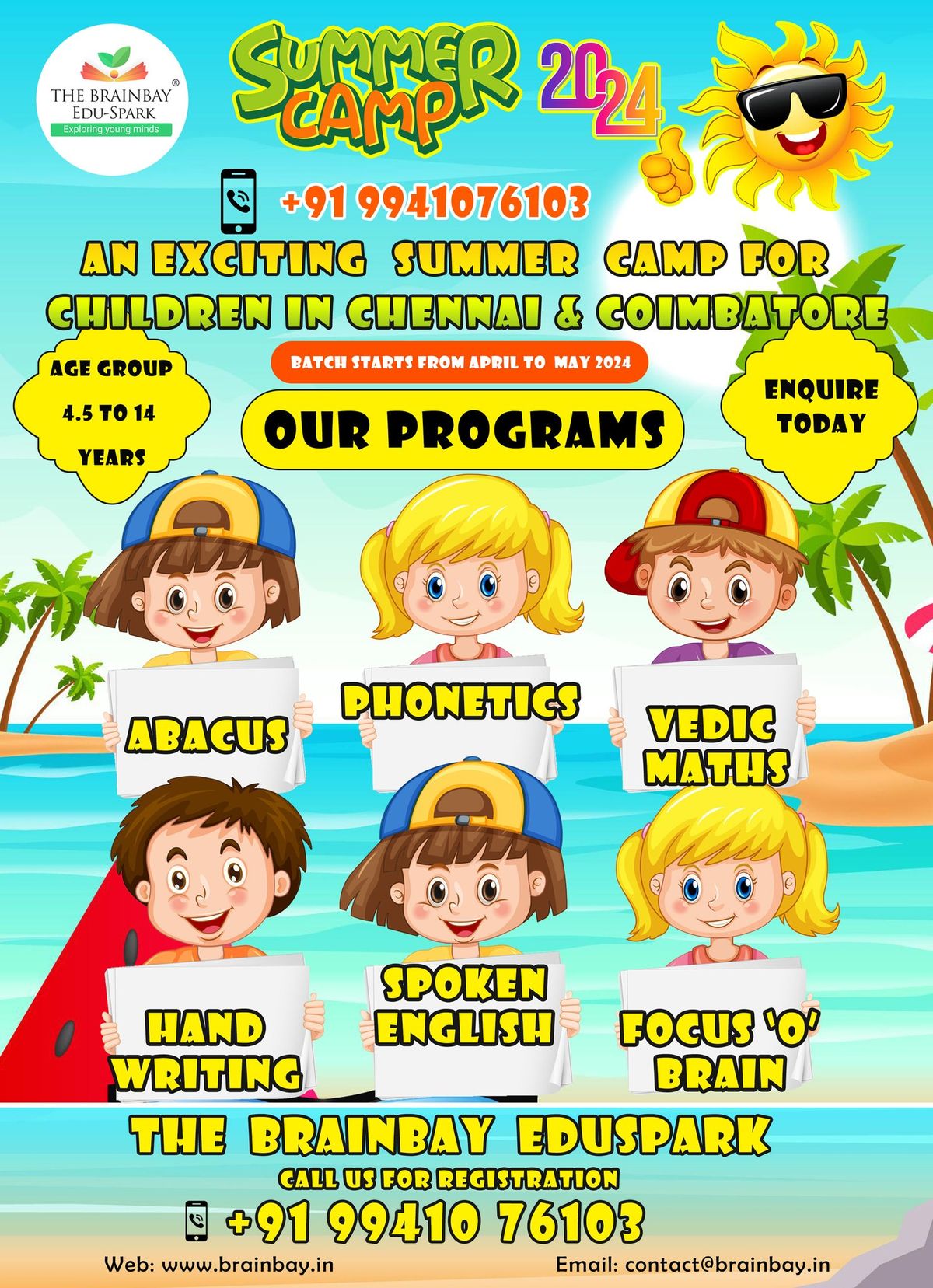 An Exciting Summer Camp For Children in 2024(Online & Offline)