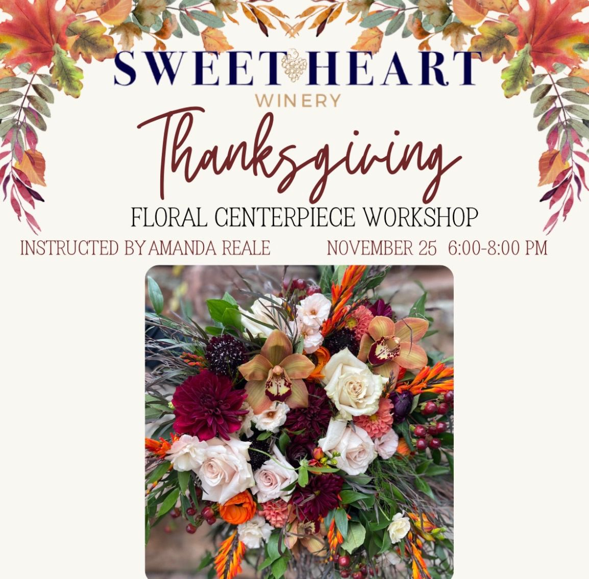 Thanksgiving Centerpiece Workshop 