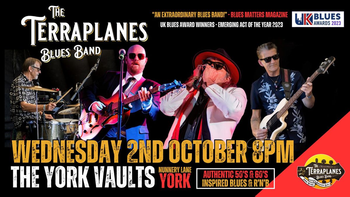 The Terraplanes Live! at The York Vaults