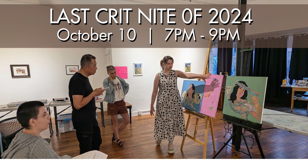 CRIT NITE - Last one of 2024