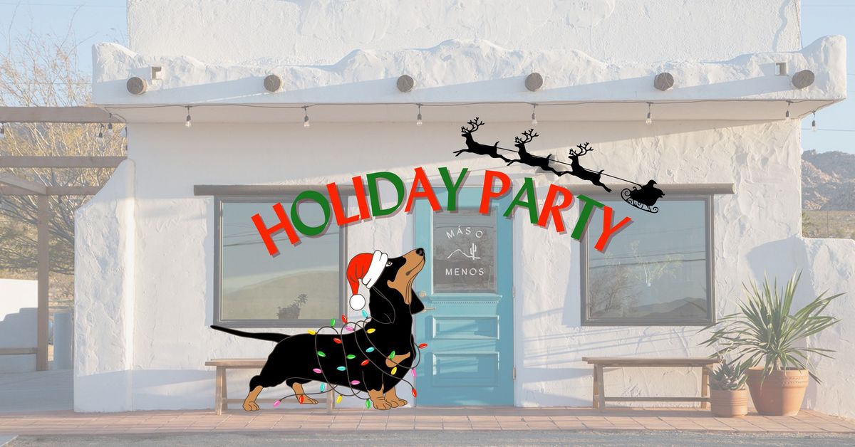 Holiday Party--Get your dog's photo with Santa!