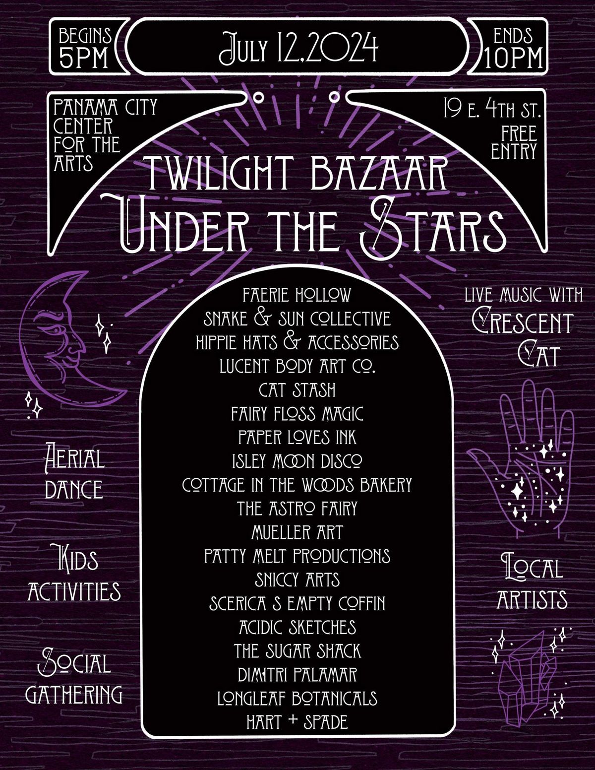 Twilight Bazaar: under the stars