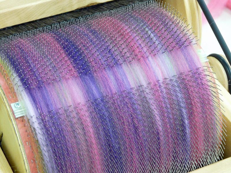 Blending and Carding Fibre with Liz Jarvis