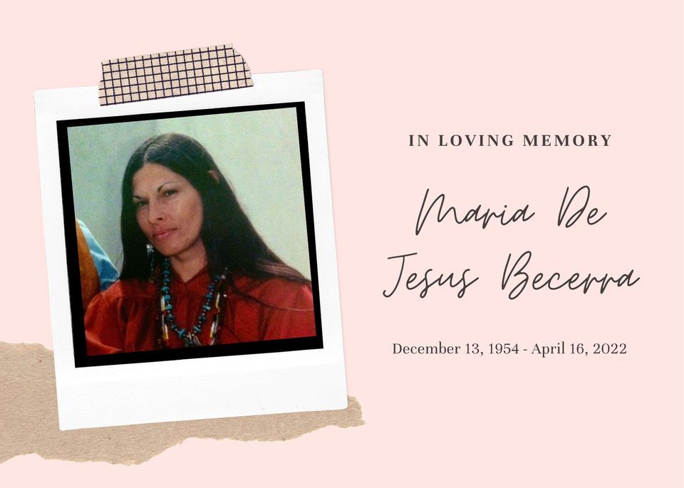 Celebration of Life for Maria Becerra