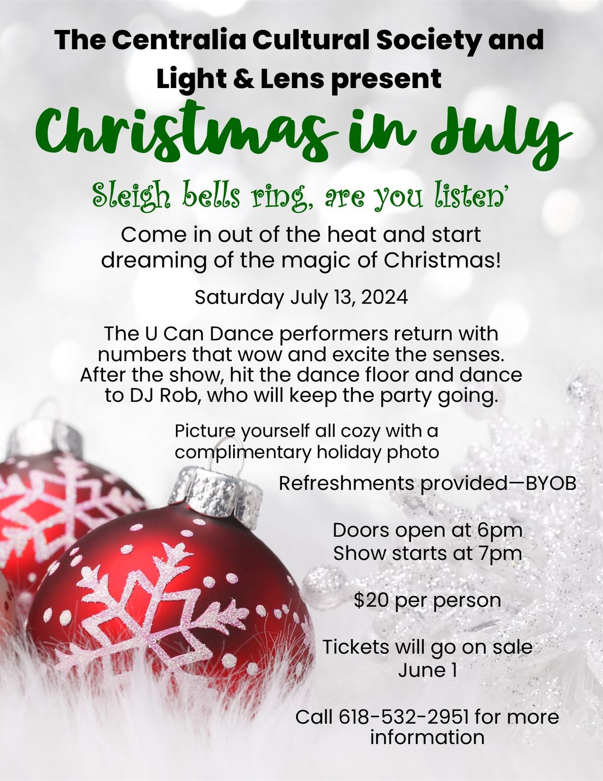Christmas in July Dance Expo