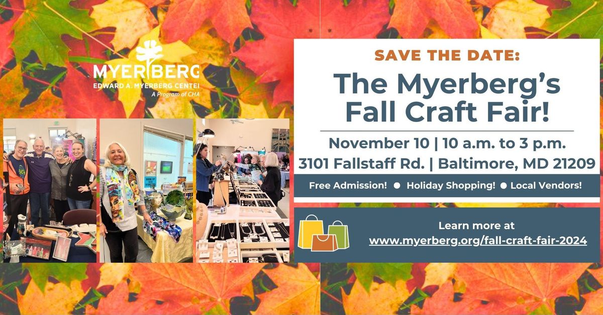 Myerberg\u2019s Fall Craft Fair