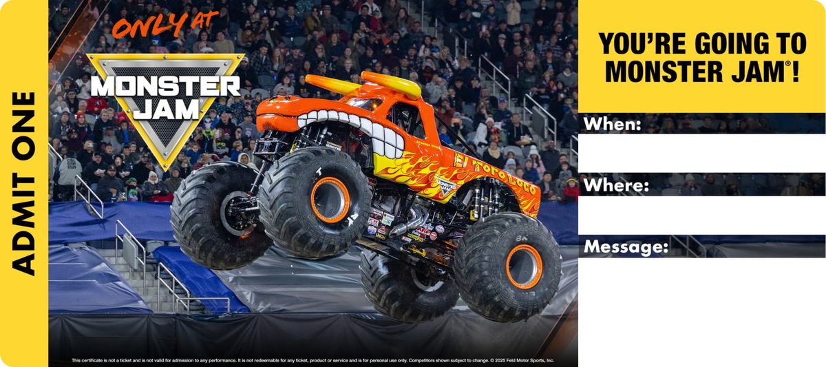 Monster Jam at Golden 1 Center