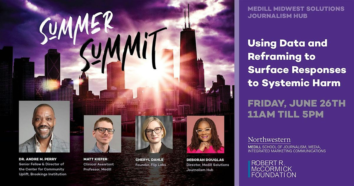 Medill Solutions Journalism Summer Summit