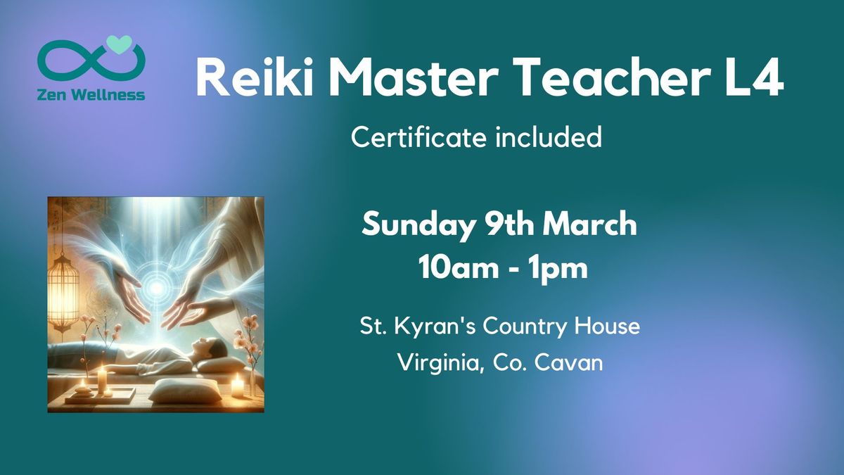 Reiki Master Teacher Degree L4 - Dr. Usui Rhoyo