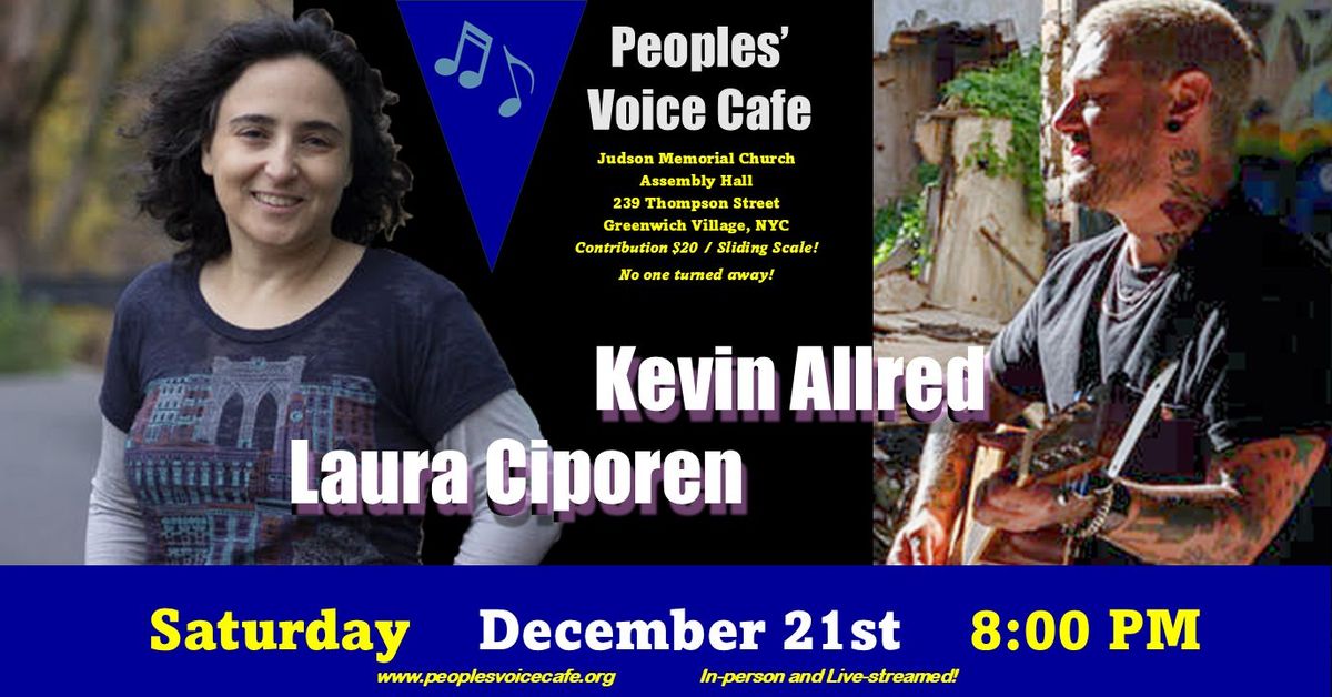 Kevin Allred and Laura Ciporen - In-Person & Livestream