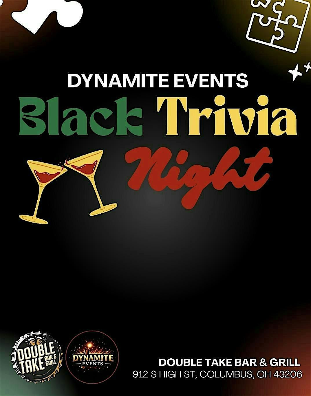 Dynamite Events: Black Trivia Night