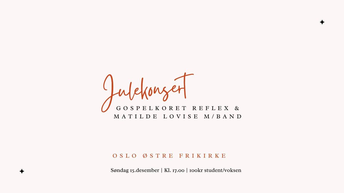 Julekonsert i \u00d8stre Frikirke