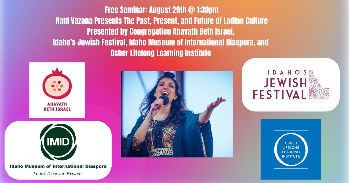 The Past, Present, and Future of Ladino Culture (Free event)